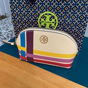 Tory Burch brand new cosmetic bag.